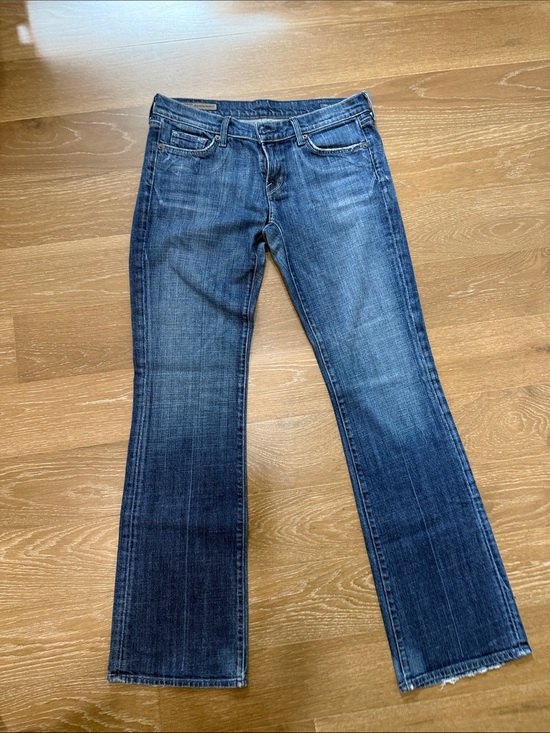 Citizens Of Humanity Denim - Citizens Of Humanity Dark Blue Flare Jeans